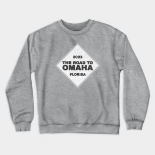 Florida Road To Omaha College Baseball CWS 2023 Crewneck Sweatshirt